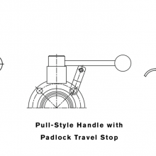 waukesha butterfly valve 3