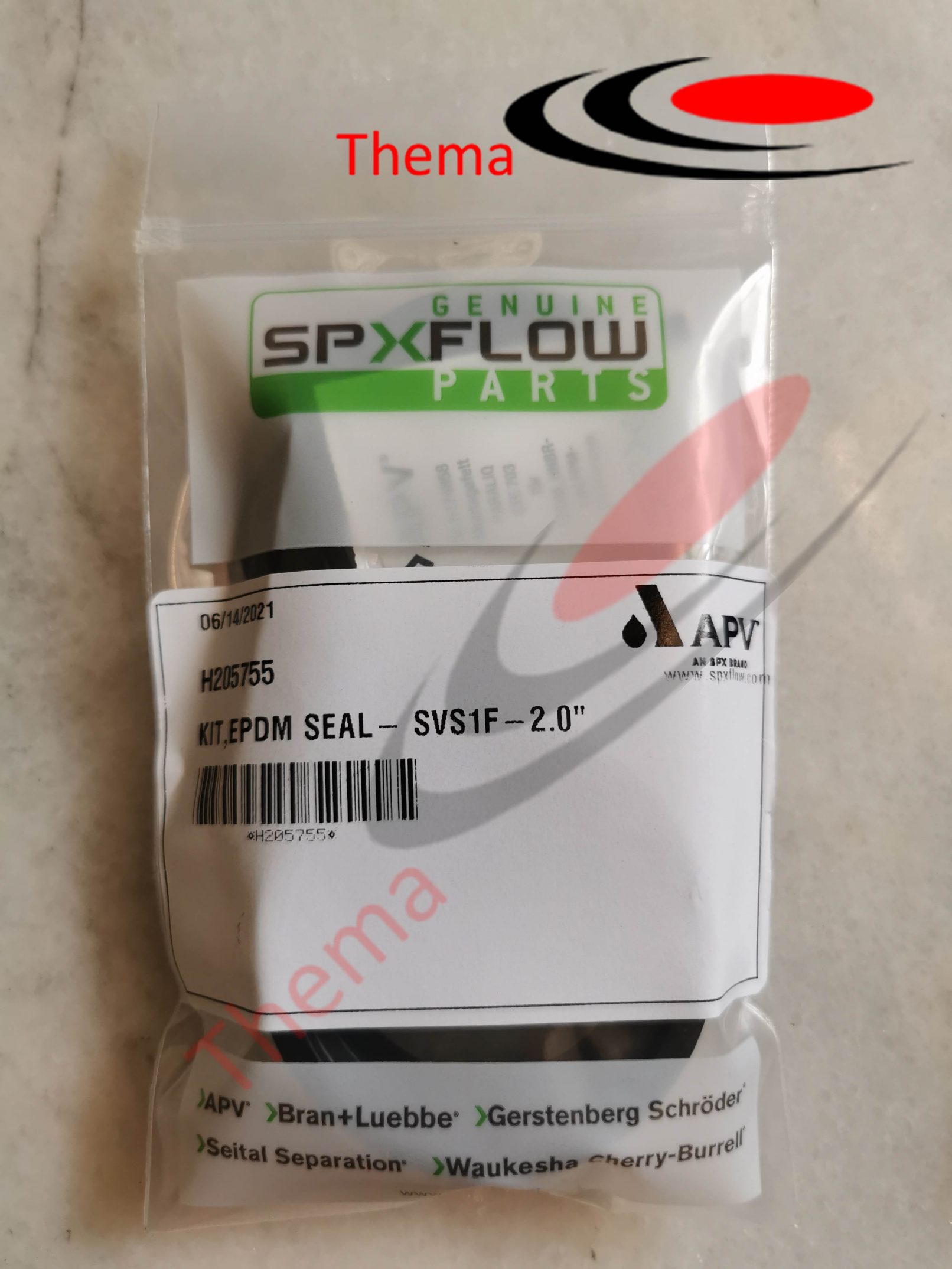 APV Seal Kit SVS 1F 2″ EPDM PT. Thema Artha Perkasa